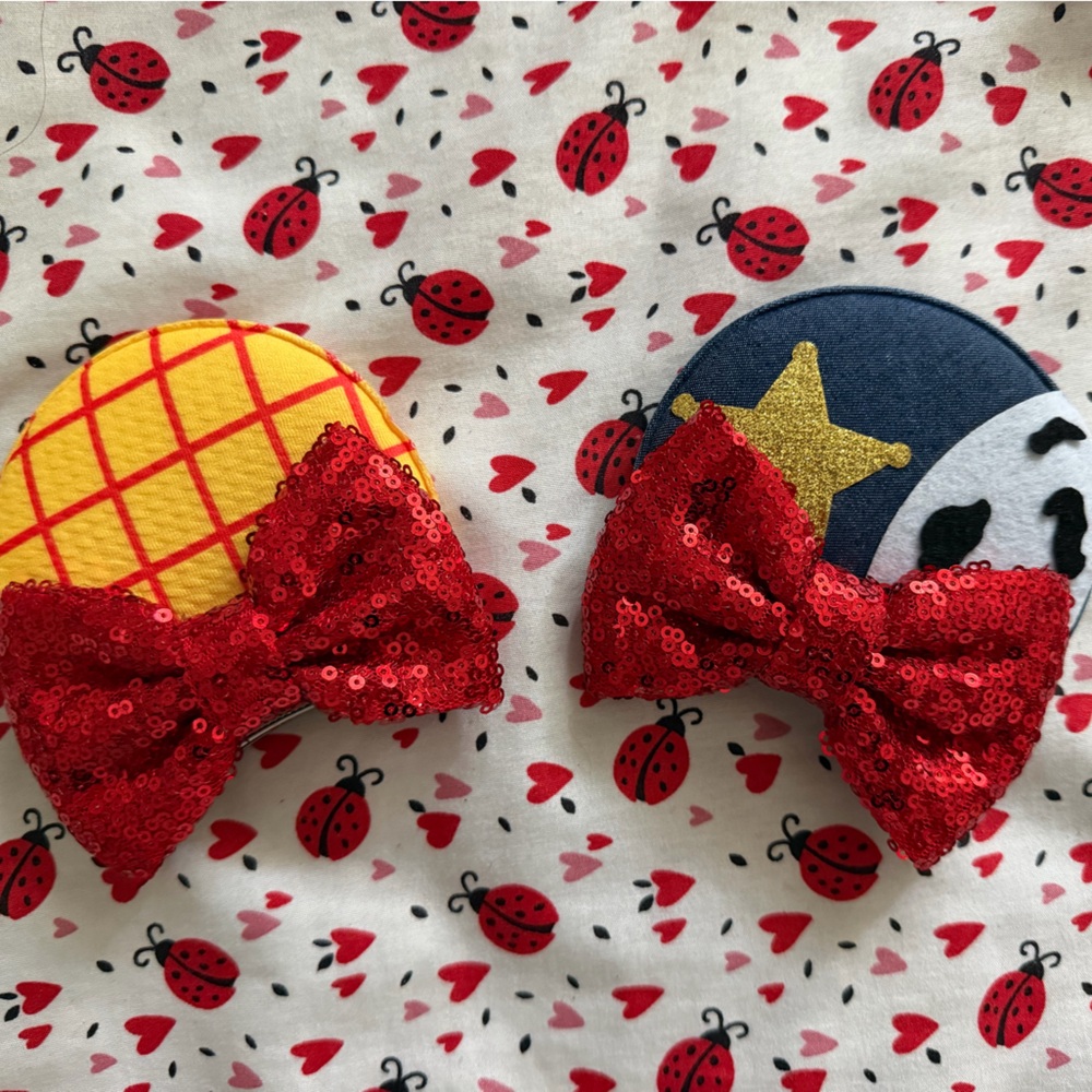 Toy Story Disney Hair Clips